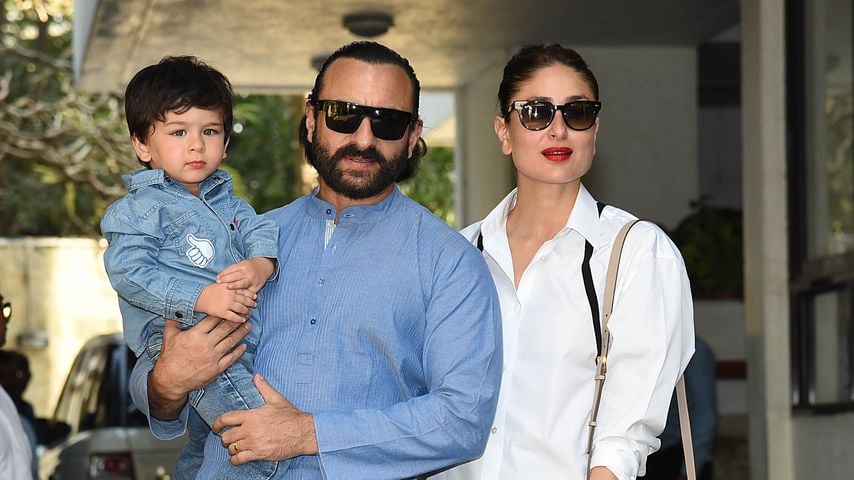 Saif Ali Khan und Kareena Kapoor mit ihrem Sohn Taimur Ali Khan