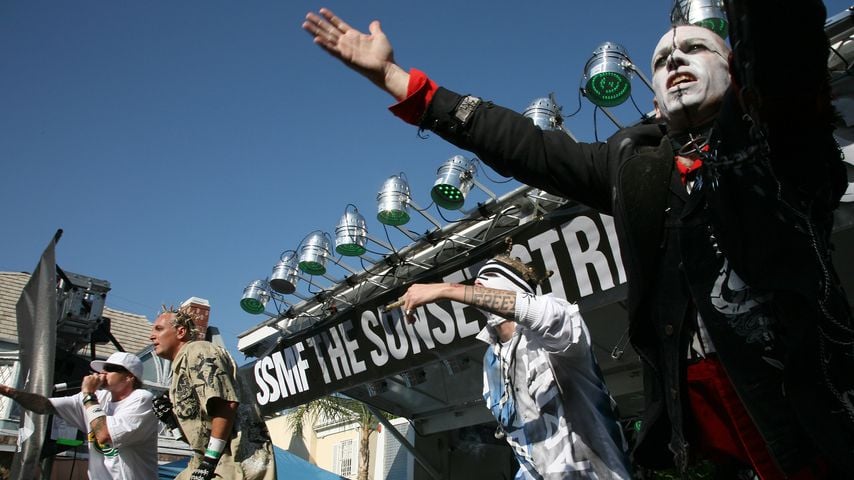 Saint Dog mit seiner Band Kottonmouth Kings, September 2009