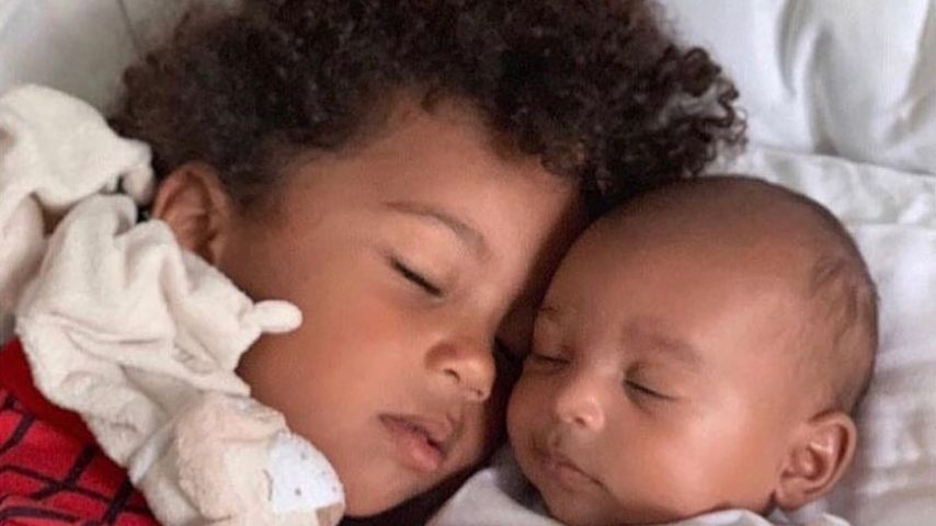 Saint und Psalm West, Kim Kardashians Kinder