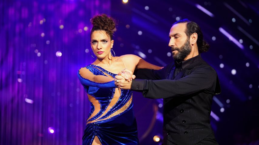 Sally Özcan und Massimo Sinató bei "Let's Dance"
