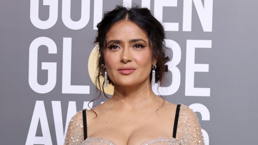 Salma Hyek bei den Golden Globe Awards 2023