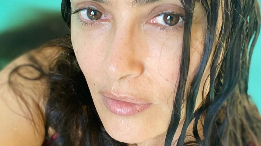 Wow-Pic: So toll sieht Salma Hayek ungeschminkt aus