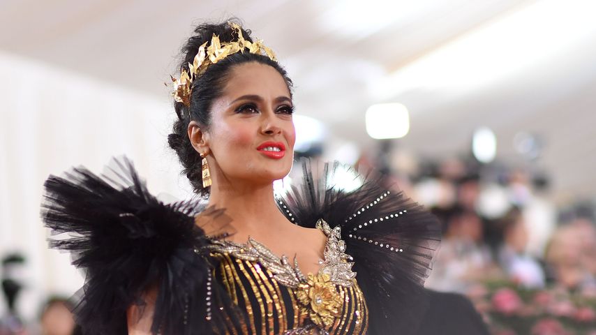 Salma Hayek bei der Met Gala im Mai 2019