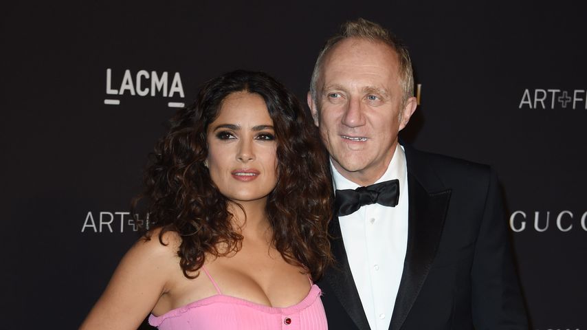 Salma Hayek und Francois-Henri Pinault in Los Angeles, November 2015