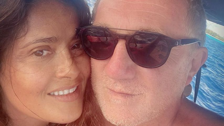 Salma Hayek und Francois-Henri Pinault im September 2021