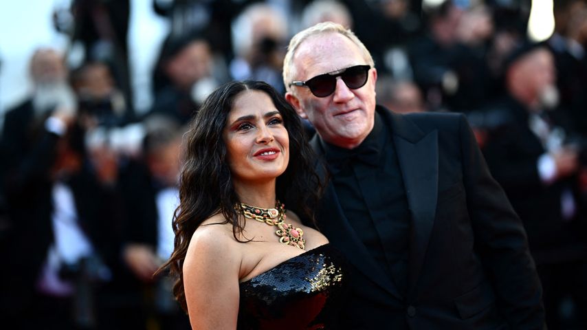 Salma Hayek und Francois-Henri Pinault im Mai 2024