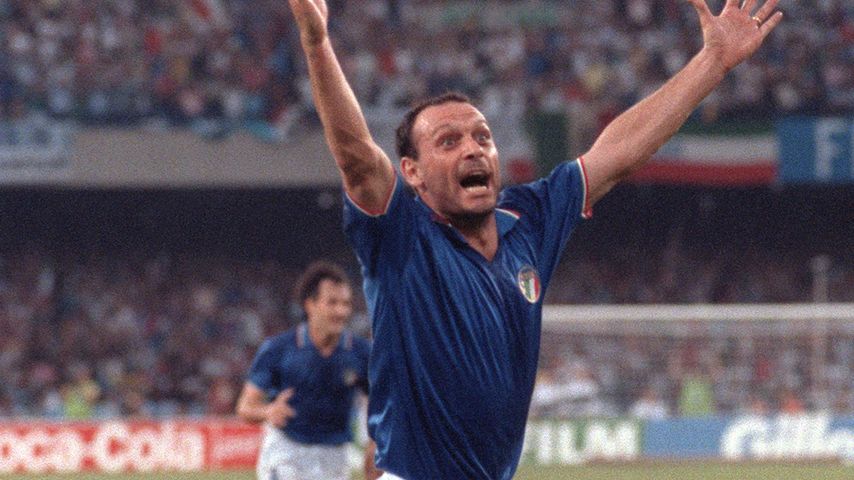 Salvatore Schillaci bei der Fußball-EM 1990