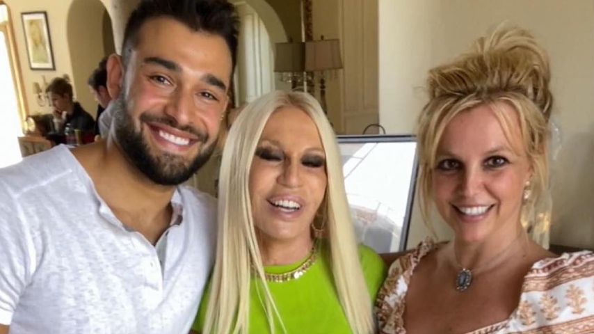 Sam Asghari, Donatella Versace und Britney Spears