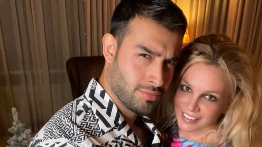 Sam Asghari und Britney Spears an Weihnachten 2021