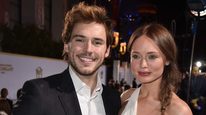 Sam Claflin und Laura Haddock 2014 in Los Angeles