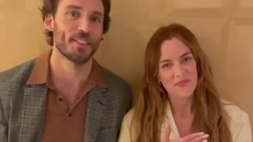 Sam Claflin und Riley Keough
