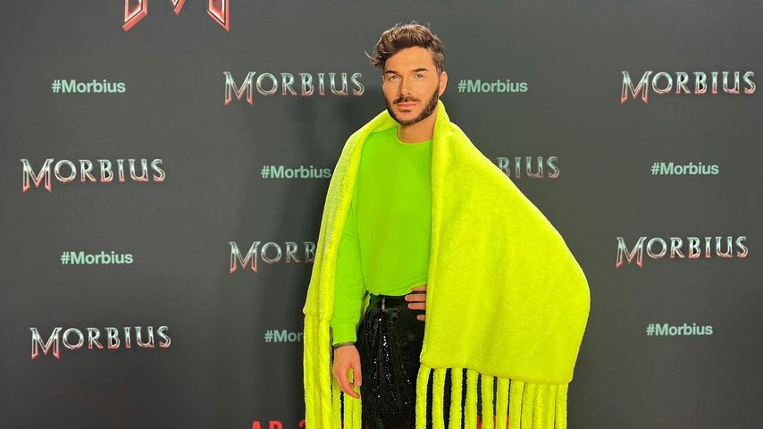 Sam Dylan beim "Morbius"-Screening in Berlin