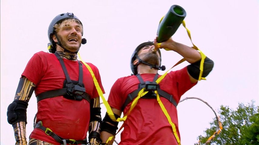 Sam Dylan und Rafi Rachek, Gewinner des "Sommerhaus der Stars" 2024