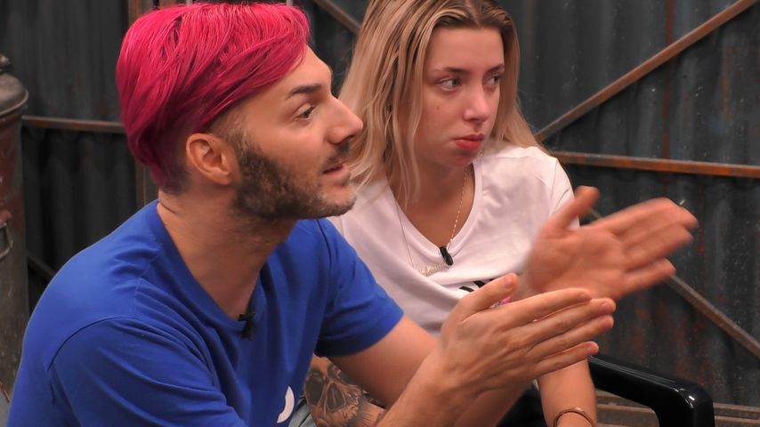 Sam Dylan und Walentina Doronina bei "Promi Big Brother", 2022