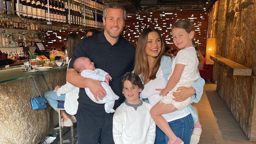Sam Faiers mit ihrer Familie im Juni 2022