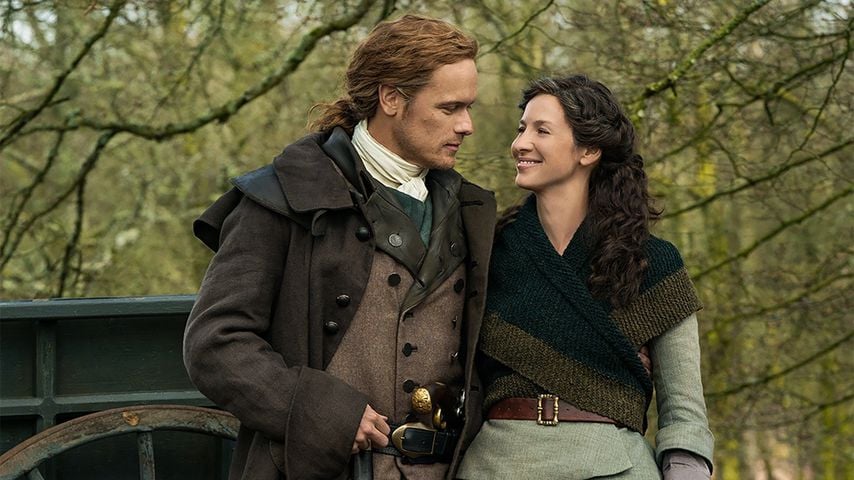Sam Heughan und Caitriona Balfe in "Outlander"