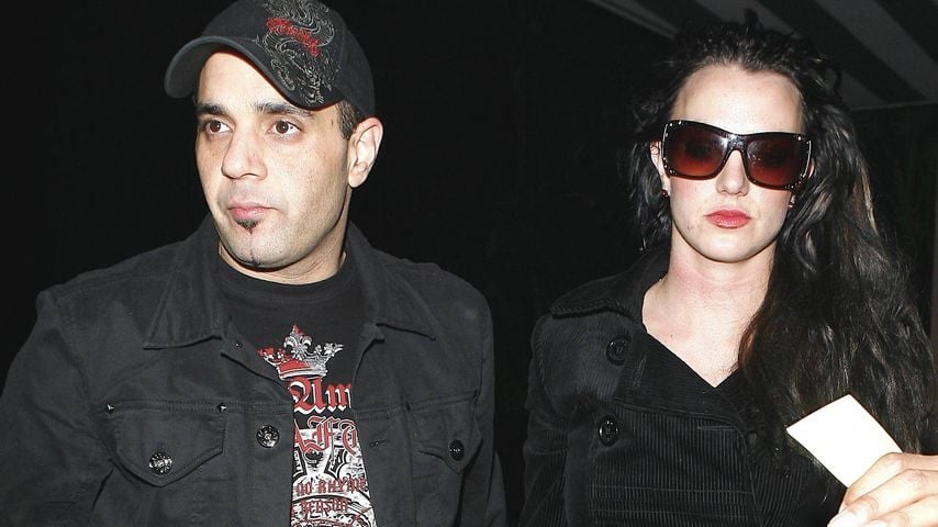 Sam Lutfi und Britney Spears im Januar 2008