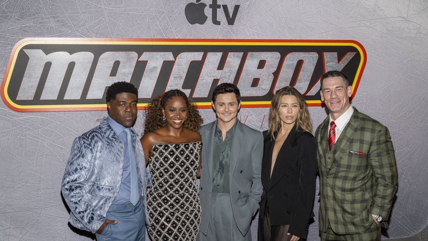 Premiere von "Matchbox The Movie" in New York mit Sam Richardson, Teyonah Parris, Arturo Castro, Jessica Biel und John Cena