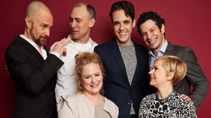 Sam Rockwell, Joel Fields, Nicole Fosse, Steven Levenson, Thomas Kail und Michelle Williams