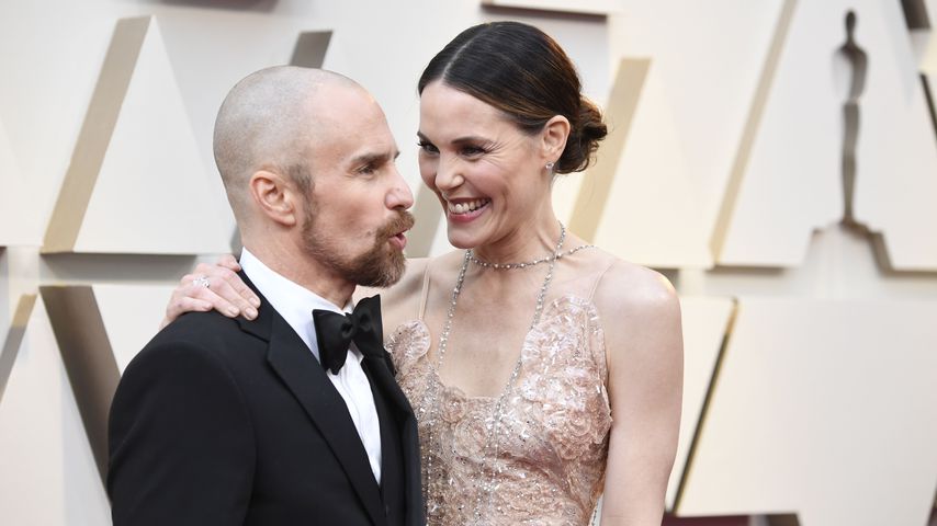 Sam Rockwell und Leslie Bibb bei den Oscars 2019