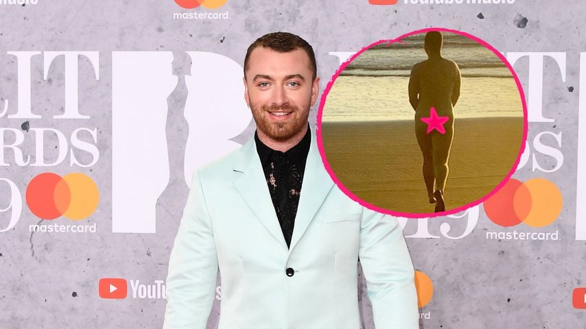 Strand-Po-Schnappschuss: Sam Smith splitternackt im Netz!