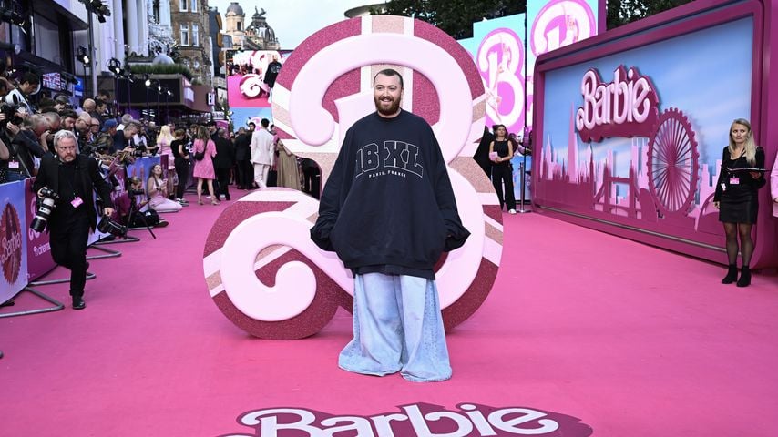 Sam Smith auf der "Barbie"-Premiere in London 2023