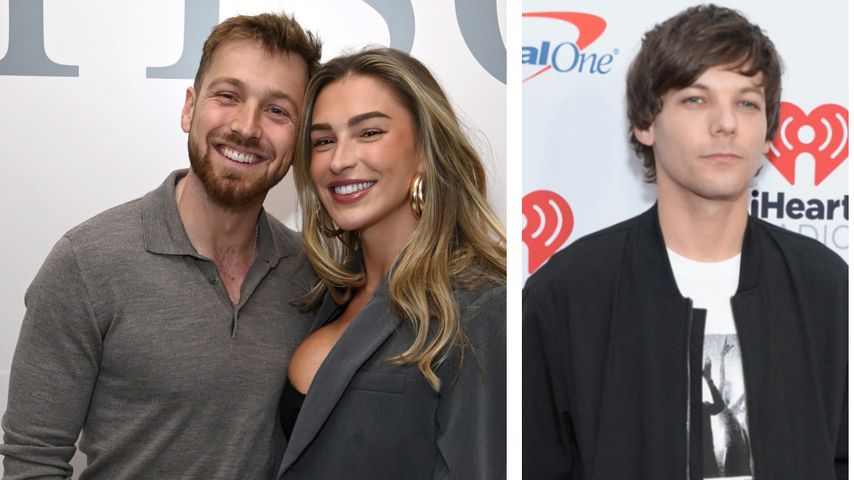 Collage: Sam Thompson, Zara McDermott und Louis Tomlinson