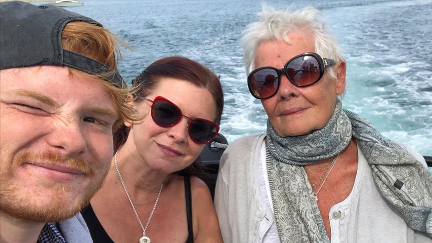 Sam Williams, Finty Williams und Judi Dench, Mai 2020