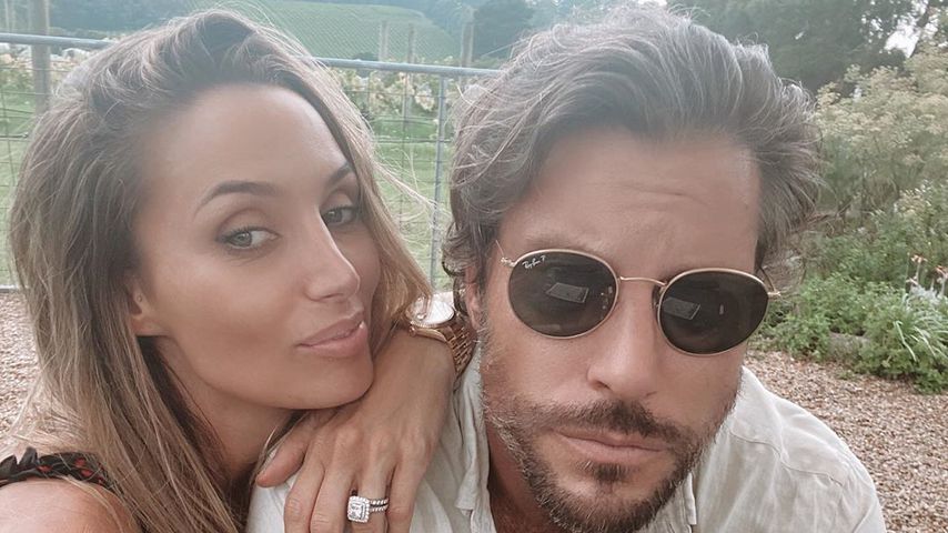 Sam Wood mit seiner Frau Snezana im Februar 2020