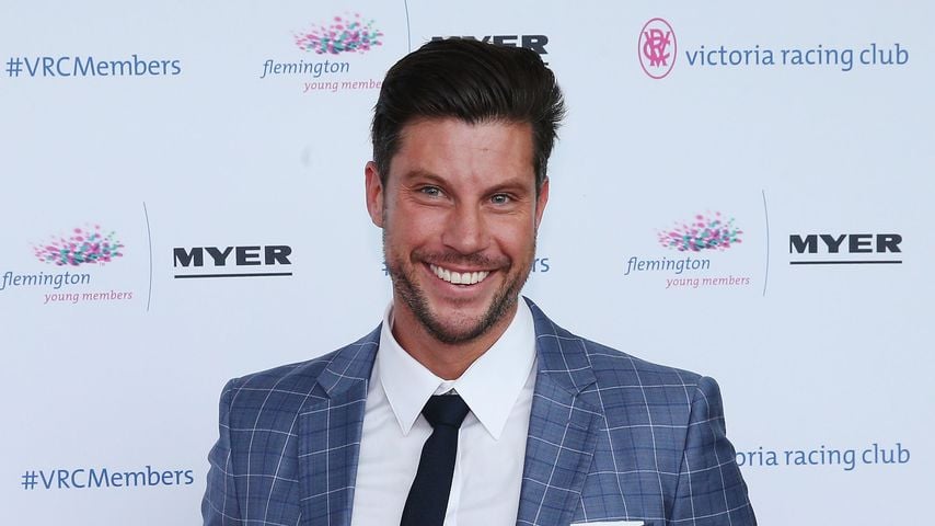Sam Wood bei den Melbourne Racing Events auf der Flemington Racecourse, 12. September 2015