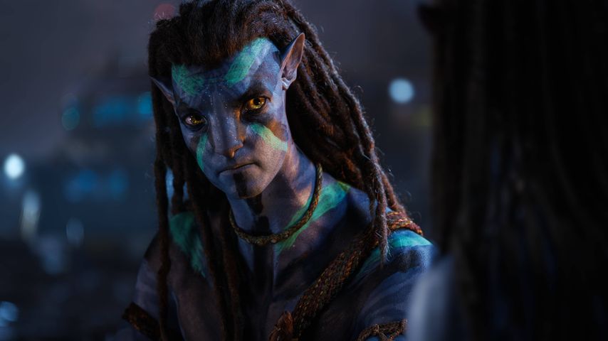 Sam Worthington in "Avatar: The Way of Water"