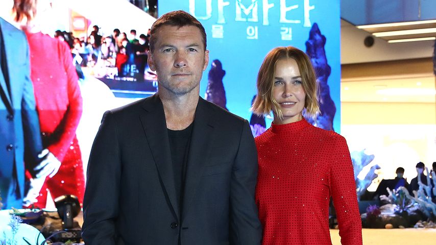 Sam Worthington und seine Frau Lara im Dezember 2022