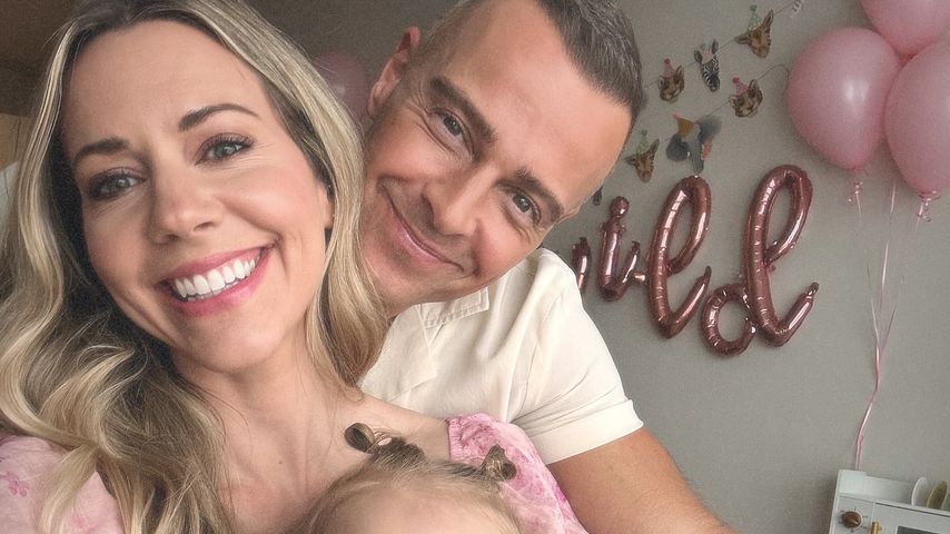 Versöhnung perfekt: Joey Lawrence und Samantha Cope strahlen
