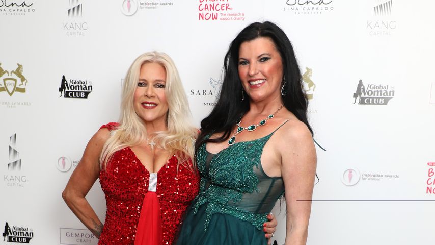 Samantha Fox und Linda Olsen, Ehepaar