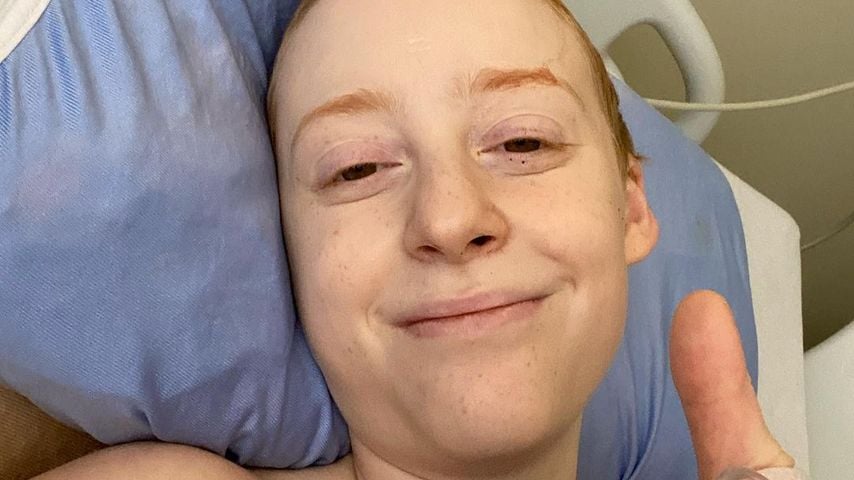 Samantha Weinstein im Krankenhaus