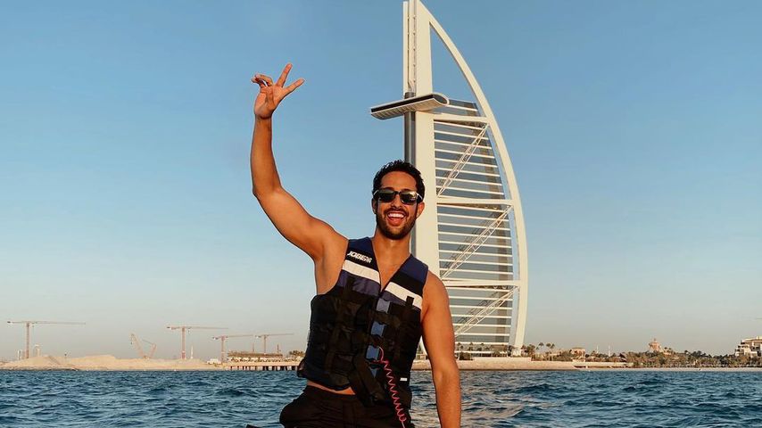 Sami Slimani in Dubai, 2020