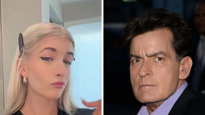 Collage: Sami und Charlie Sheen