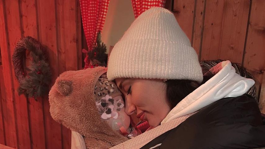 An Weihnachten: Samira Klampfl war mit Baby in Notaufnahme