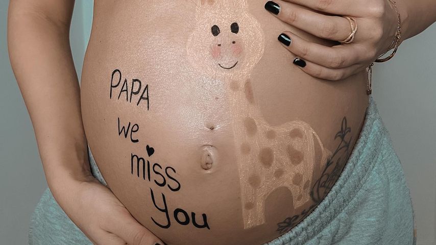 Samira Klampfls Babybauch