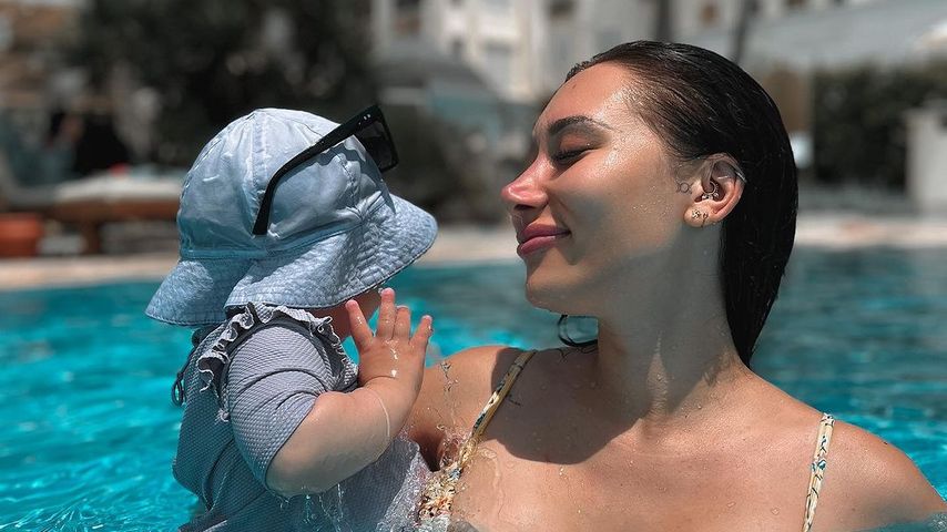 Samira Yavuz mit ihrer Tochter Nova