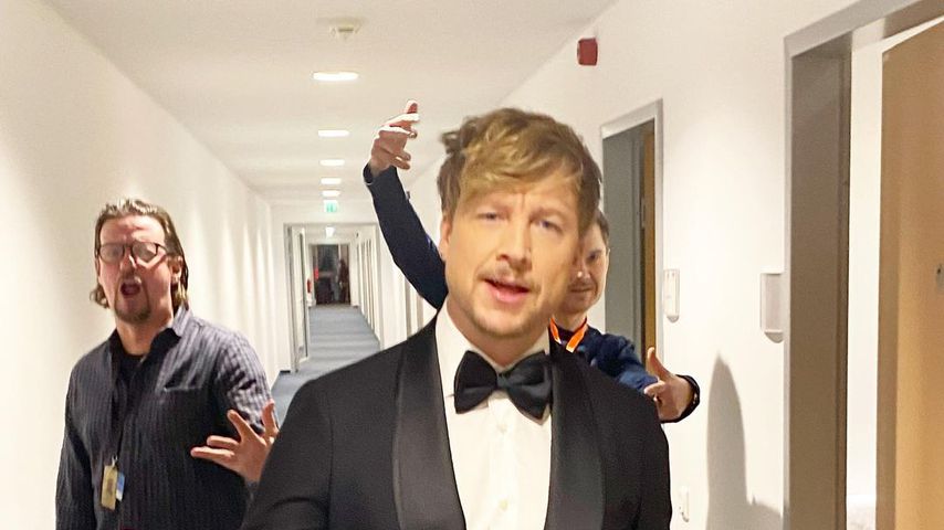 Samu Haber im "The Voice"-Studio in Berlin-Adlershof