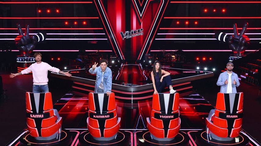 Samu Haber, Kamrad, Yvonne Catterfeld und Mark Forster, "The Voice of Germany"-Coaches 2024