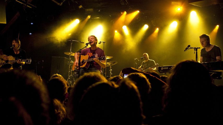 Samu Haber bei einem Konzert in der Schweiz