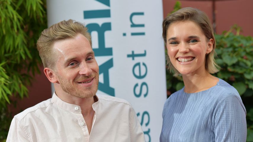 Samuel Koch und Sarah Elena Timpe im Juli 2018