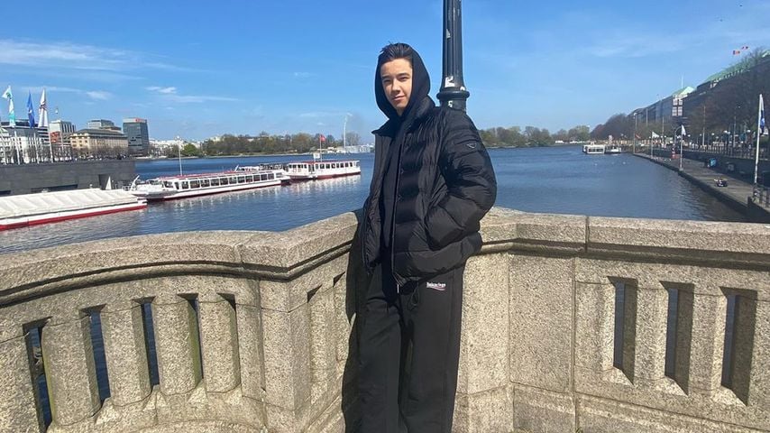 San Diego Franjo Pooth im April 2020 in Hamburg