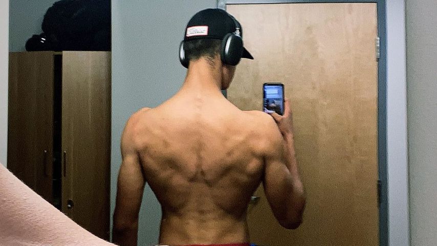 Verona Pooths Sohn San Diego (18) postet krasses Rücken-Foto
