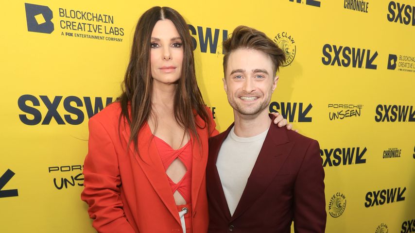 Sandra Bullock und Daniel Radcliffe im März 2022 in Austin