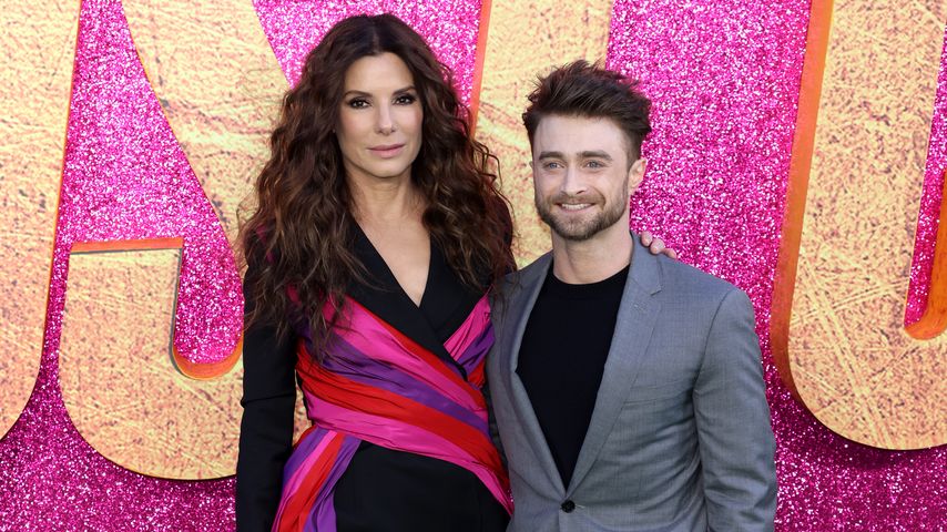 Die "The Lost City"-Schauspieler Sandra Bullock und Daniel Radcliffe