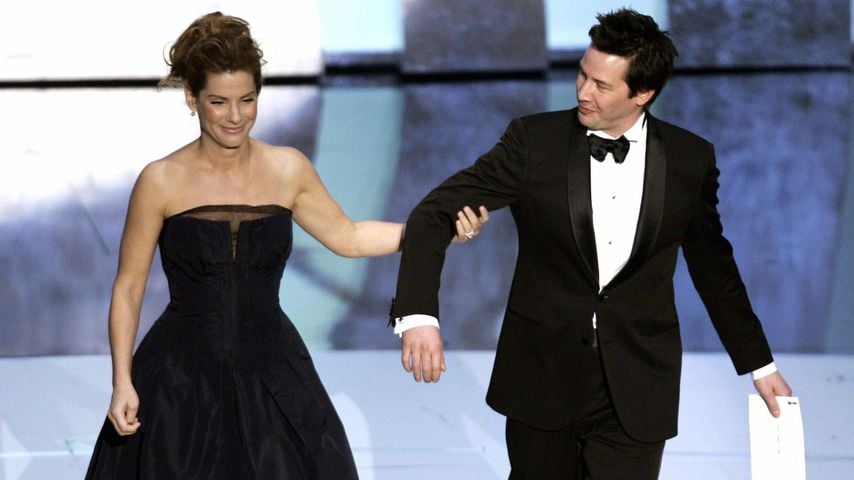 Sandra Bullock und Keanu Reeves, März 2006
