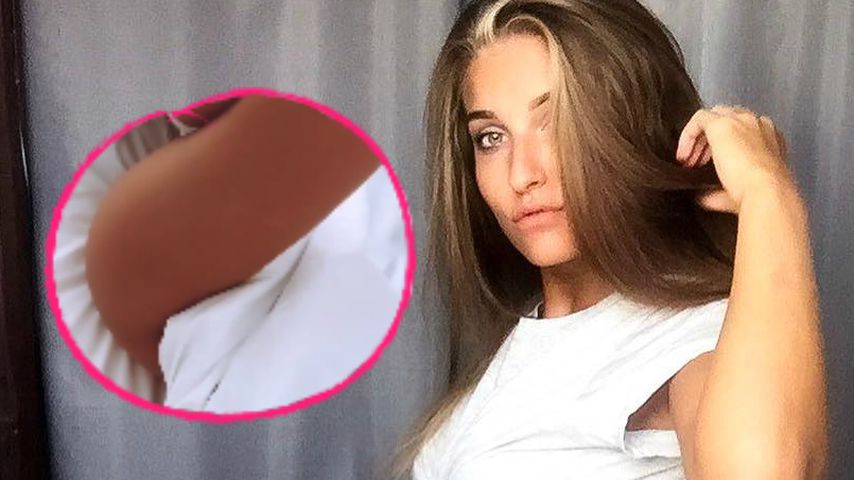 Guck mal, Henrik: Sandra Janina filmt sich nackt im Bett!